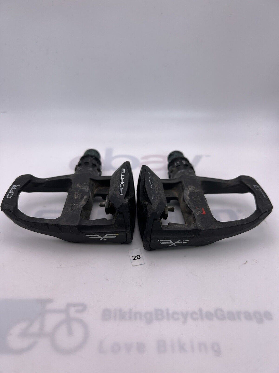 Forte EPS-R CFR Pro Clipless Road Bike Pedals-Used