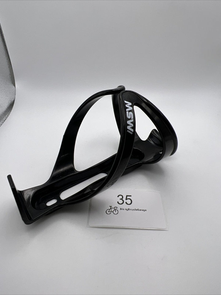 MSW PC-150 Composite Water Bottle Cage Black