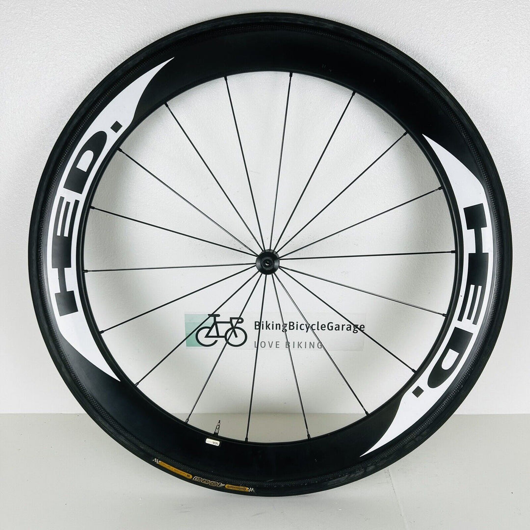 HED Aero Tubular Carbon Wheelset Shimano/Sram 10 Speed Continental Tires 1,930g