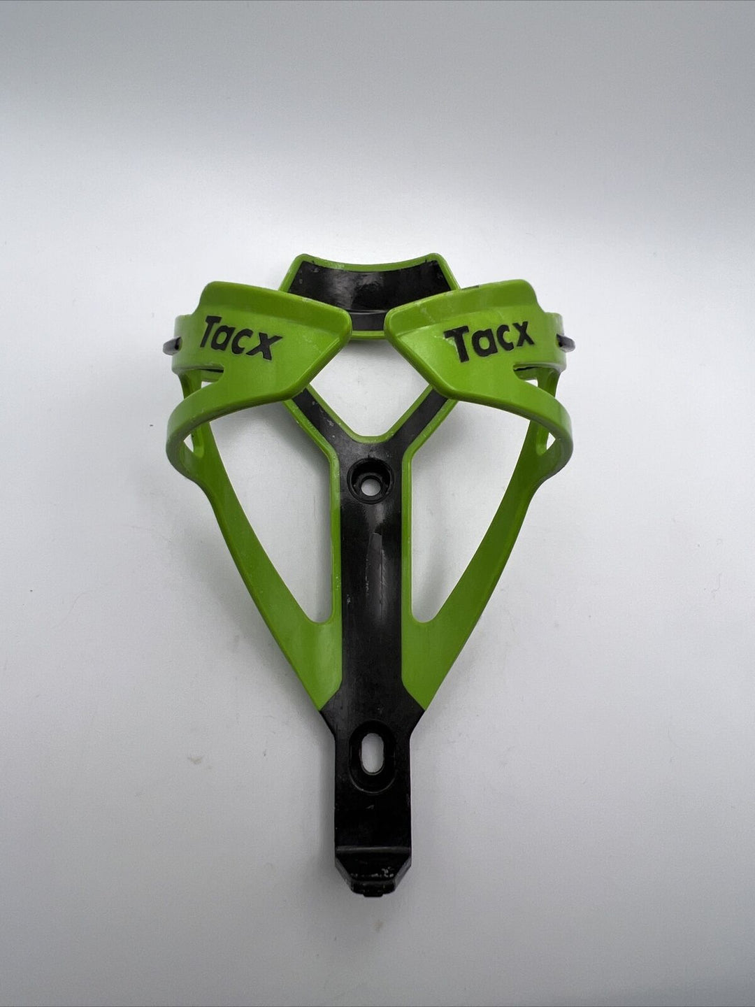 Tacx Deva Bicycle Water Bottle Cage - Black/Green