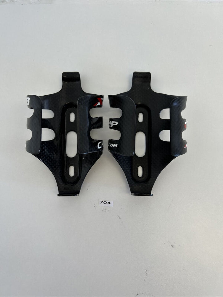 (2) XLAB Chimp Carbon Water Bottle Cages