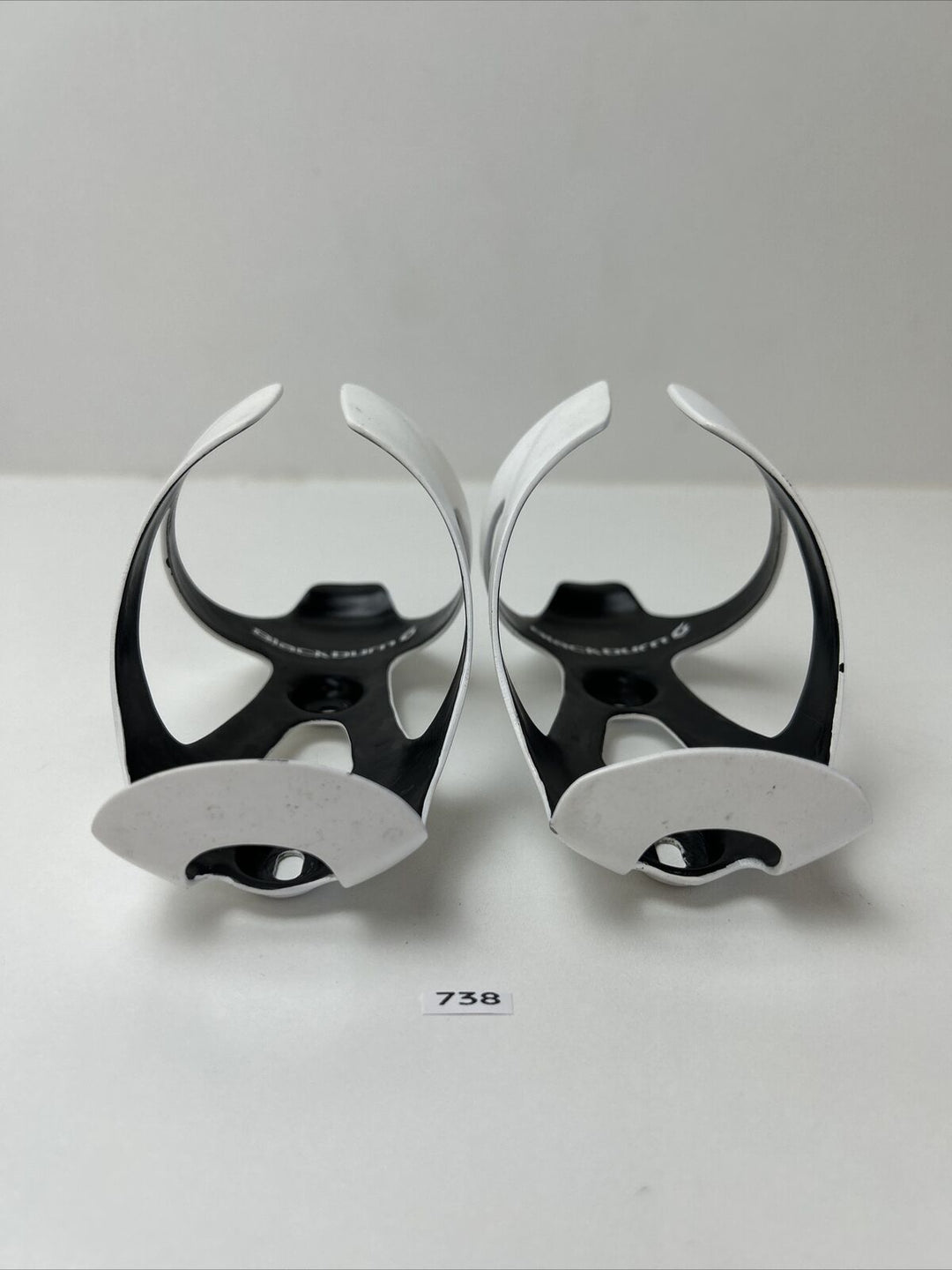 (2) Black Burn Carbon Water Bottle Cage