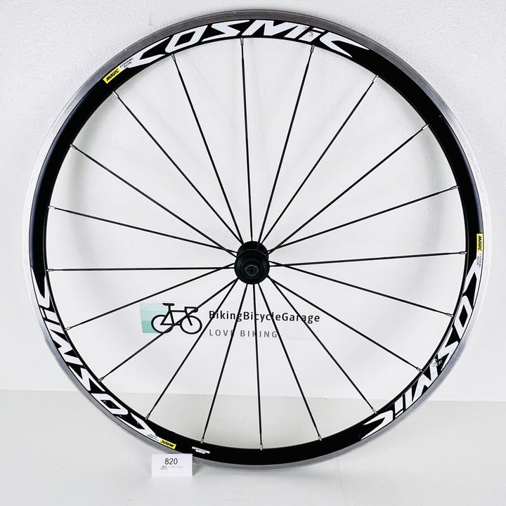 Mavic Cosmic Elite Front Rim Brake Road Bike Wheel Aluminum QR 820g