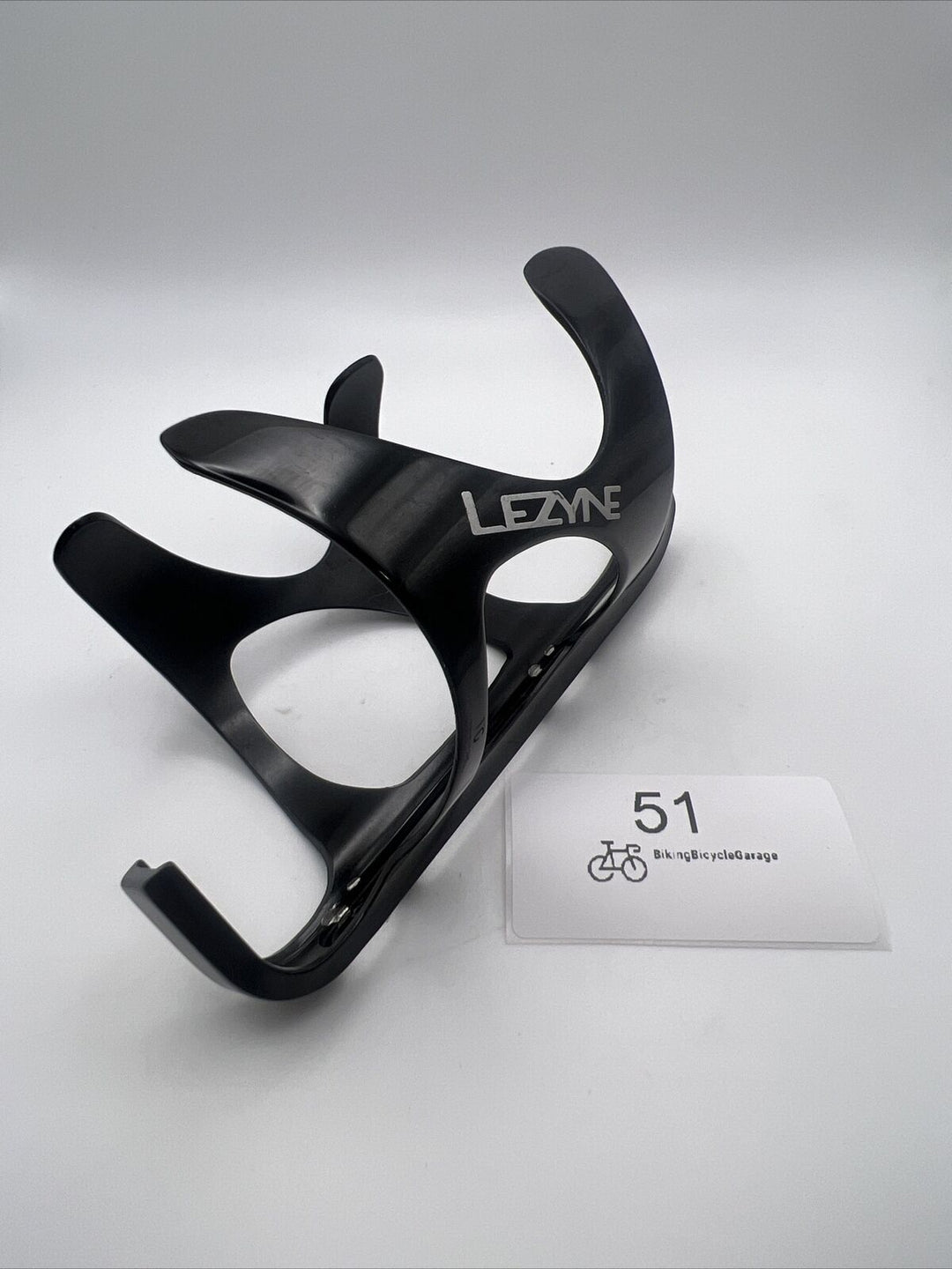 Lezyne CNC Alloy Aluminum Bicycle Water Bottle Cage - Black