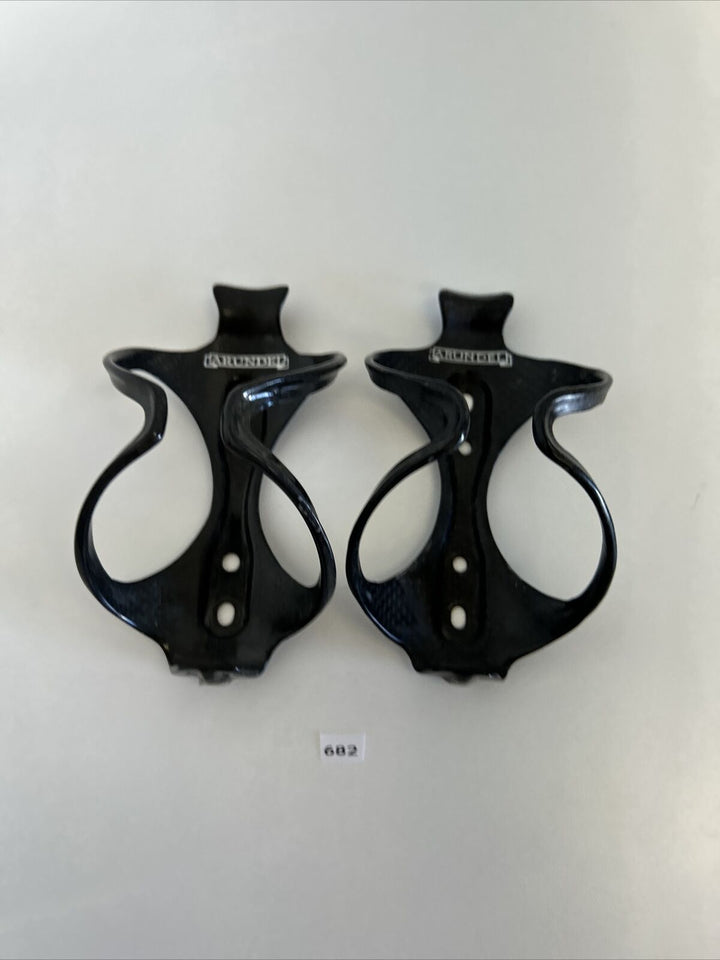 (2) Arundel Mandible Carbon Water Bottle Cages 57g