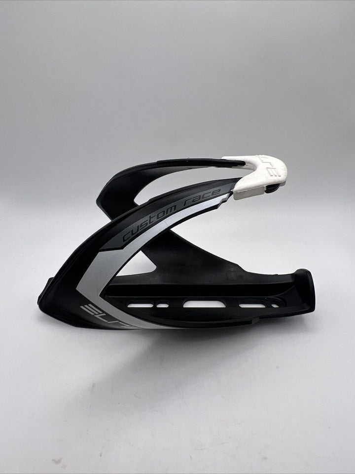 Elite Custom Race Bicycle Water Bottle Cage - Black