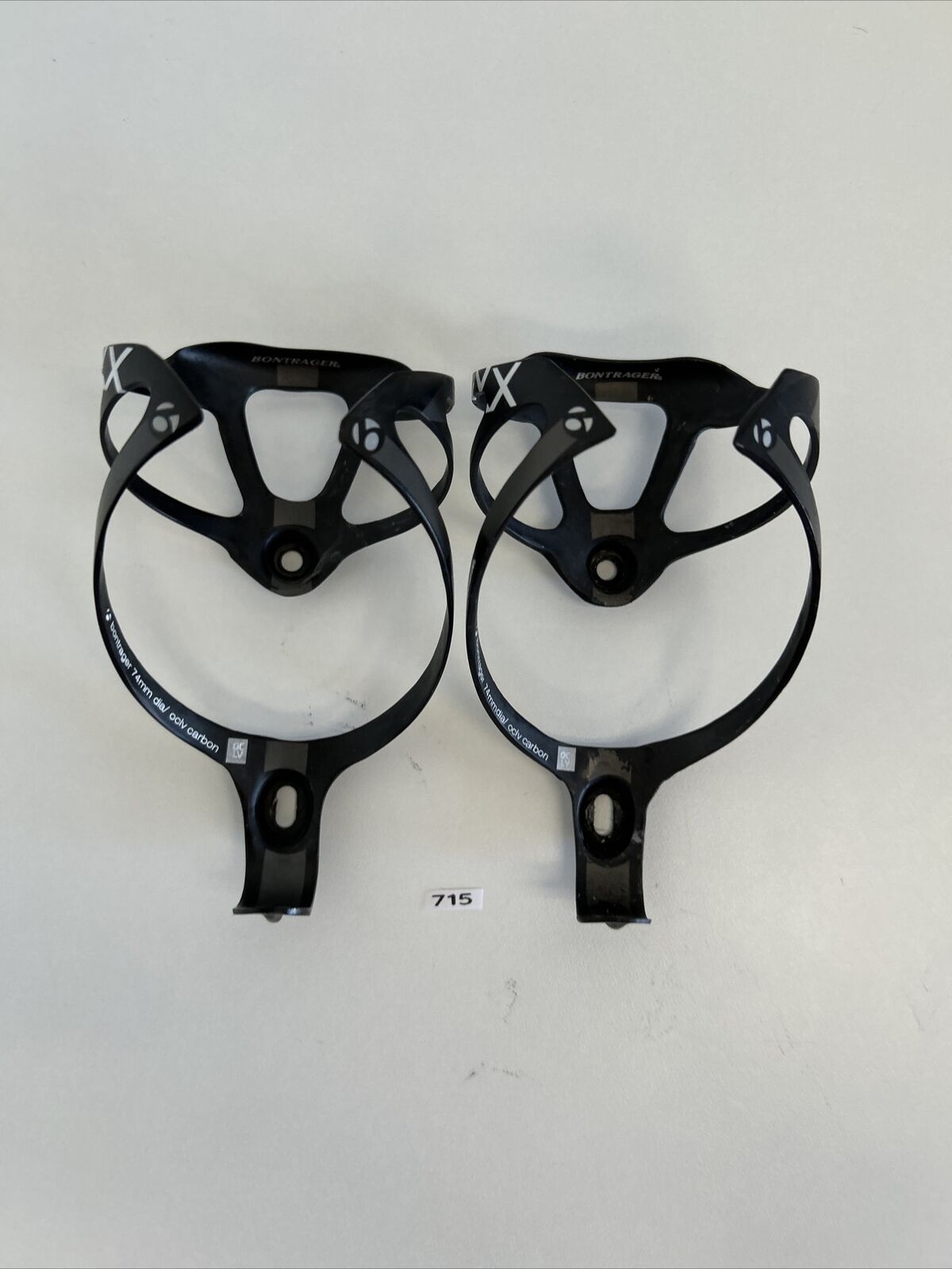Bontrager XXX OCLV CARBON ボトルケージ 2個セット 2) Bontrager Xxx Bottle Cage – BikingBicycleGarage