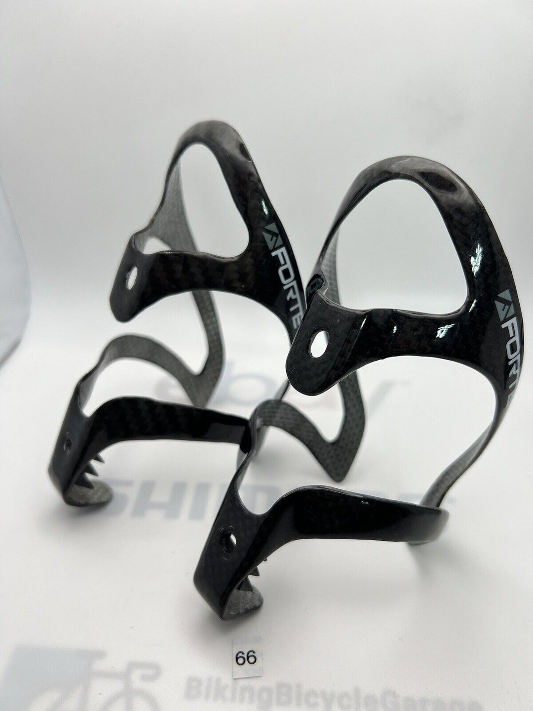 (2) Forte Carbon Fiber Water Bottle Cages 51g