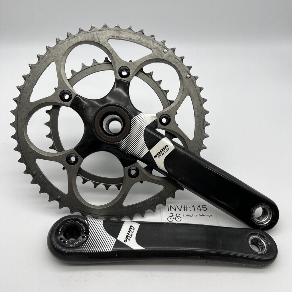 SRAM Force Carbon Road Crankset 10 Speed 175mm 50/34T 110