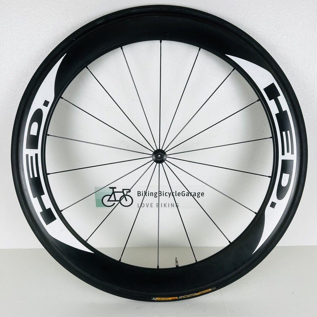 HED Aero Tubular Carbon Wheelset Shimano/Sram 10 Speed Continental Tires 1,930g