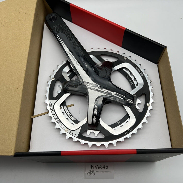 NEW FSA Gossamer Pro Compact Crankset 10/11-Speed 172.5mm ABS 46/36t BB386 Evo