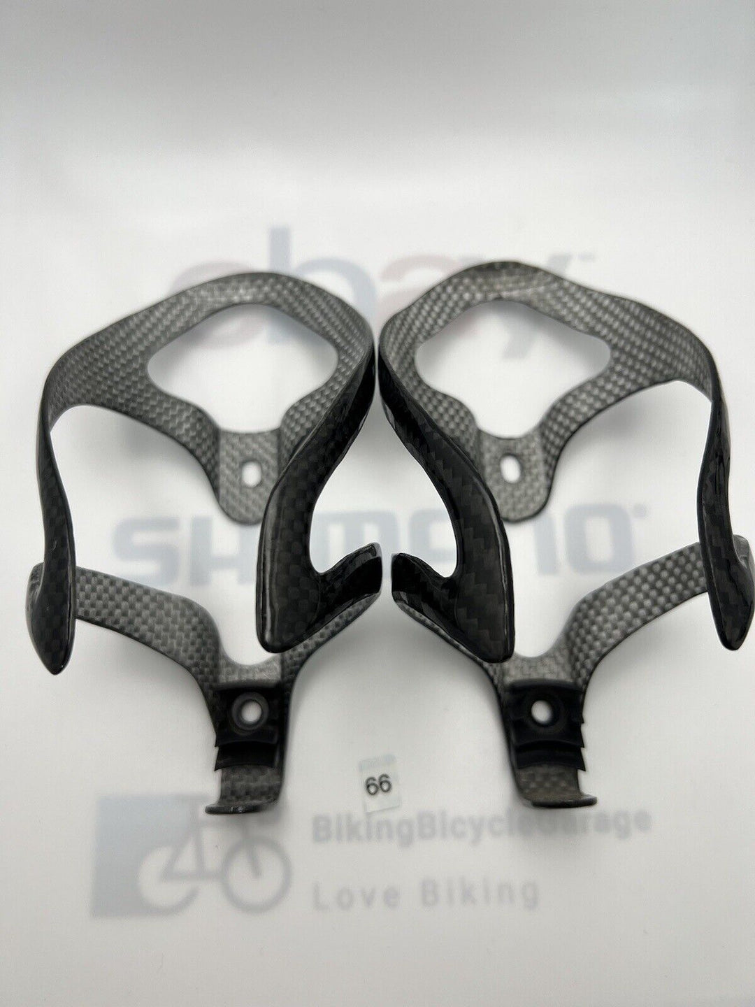 (2) Forte Carbon Fiber Water Bottle Cages 51g