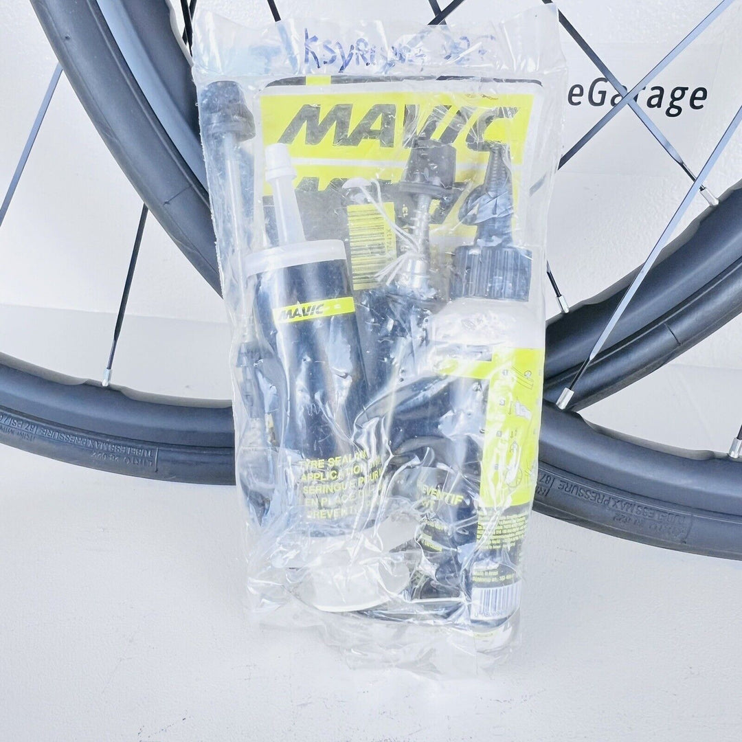 Mavic Ksyrium UST Black Road/Gravel Bike Tubeless Ready W/tires 100/142/12mm