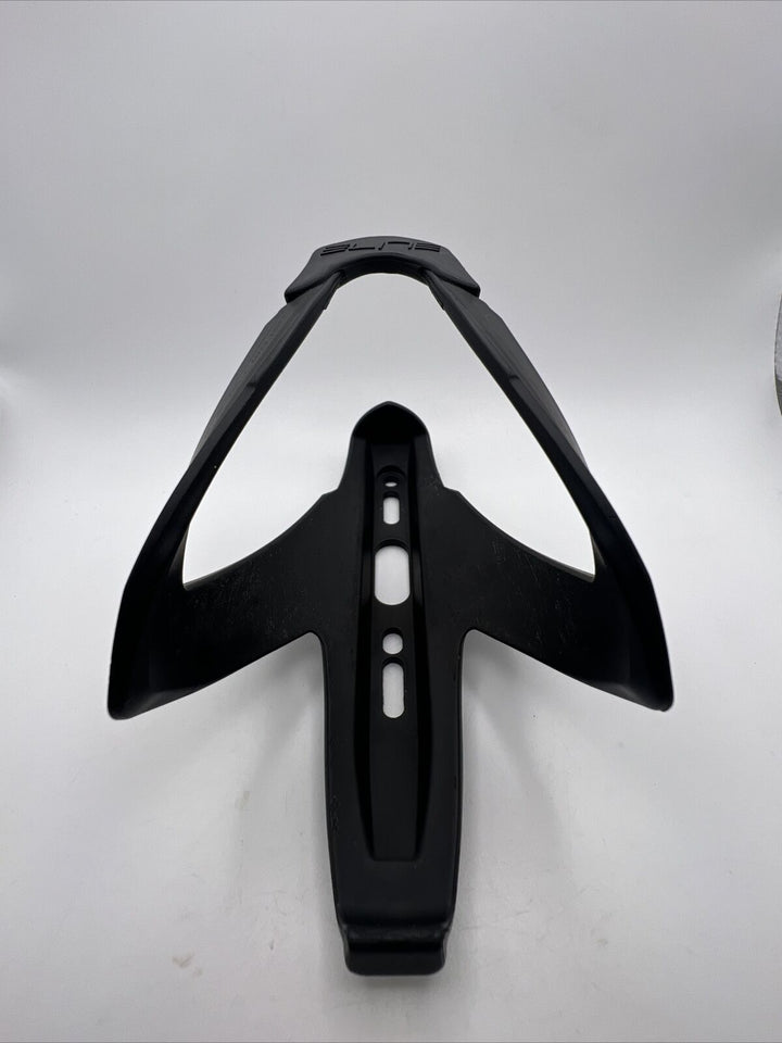 Elite Custom Race Skin Bicycle Water Bottle Cage - Black