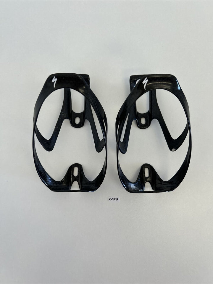 (2) Specialized S-WORKS Carbon Rib Cage II Water Bottle Cages