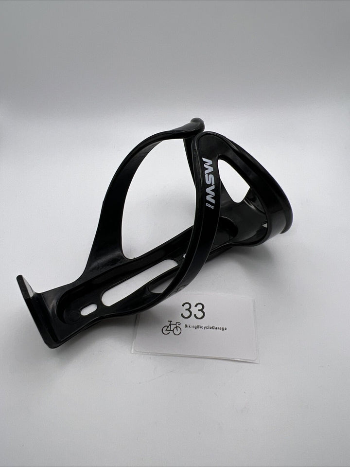 MSW PC-150 Composite Water Bottle Cage Black