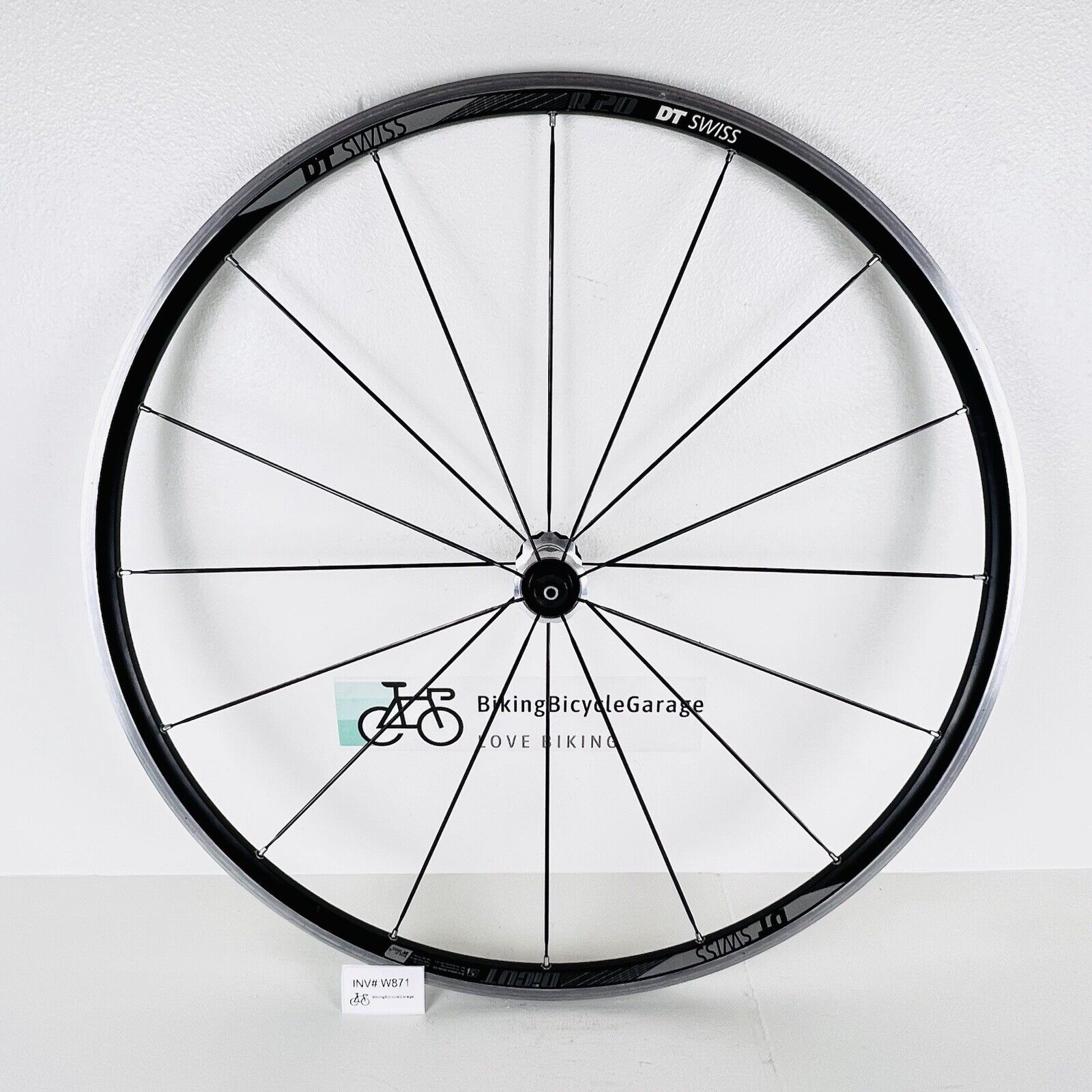 DT Swiss Di Cut Clincher Road Gravel Front Wheel 700c Rim