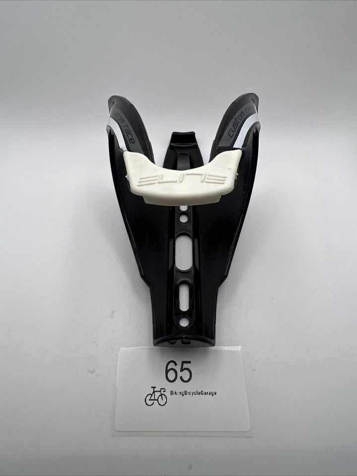 Elite Custom Race Bicycle Water Bottle Cage - Black