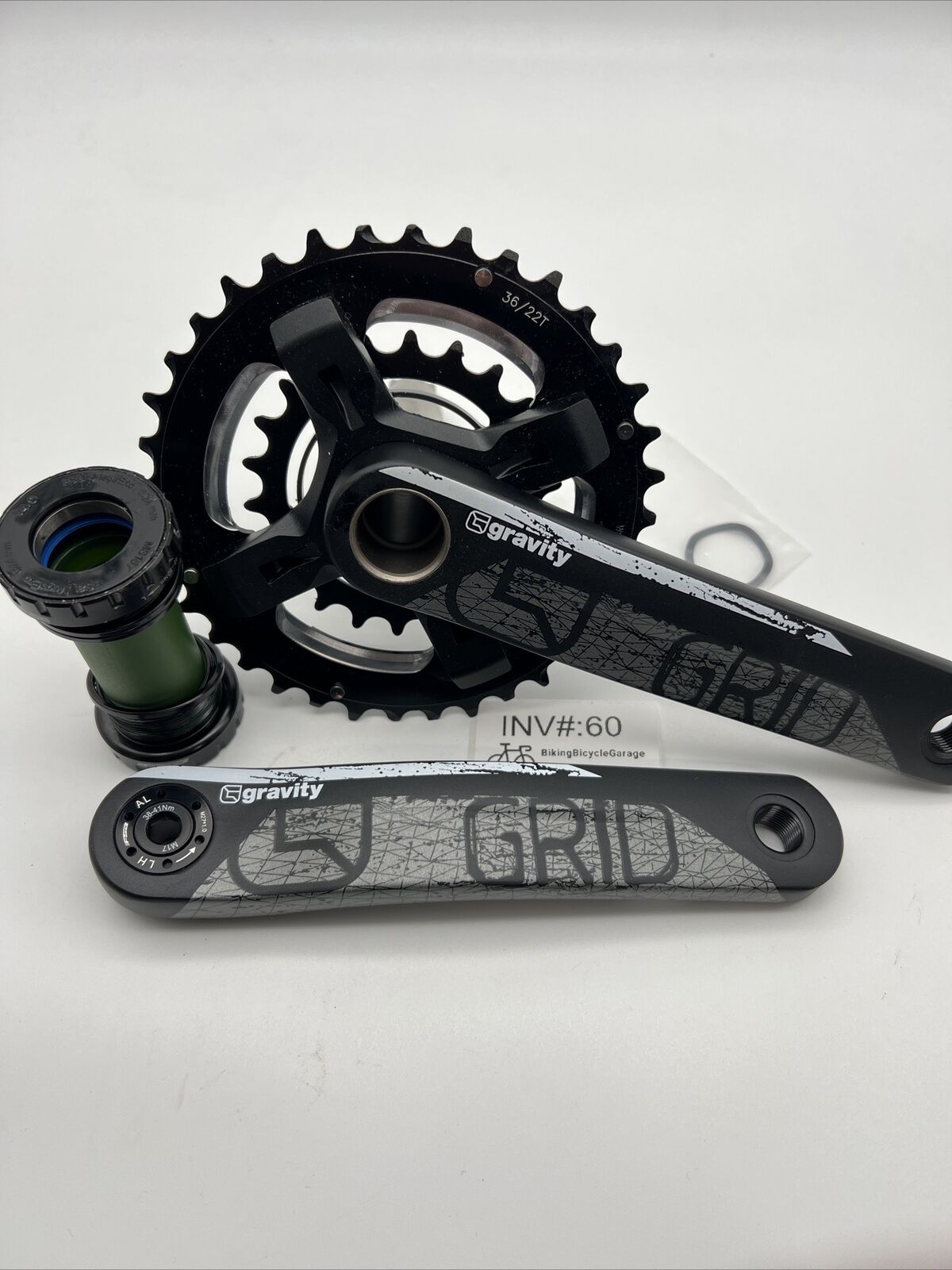 NEW FSA Gravity Grid Megaexo MTB Bike Crankset BB 36 22T 170mm 10 11s BikingBicycleGarage