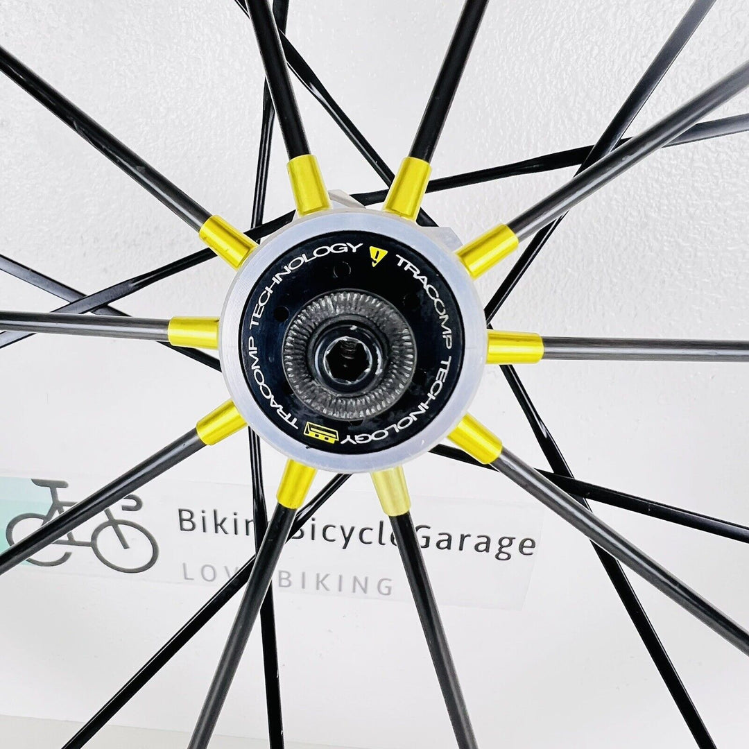 Mavic PR-SSL Carbon Fiber Spokes Shimano/Sram 11 Speed Gran Prix 5000 TR 2160g