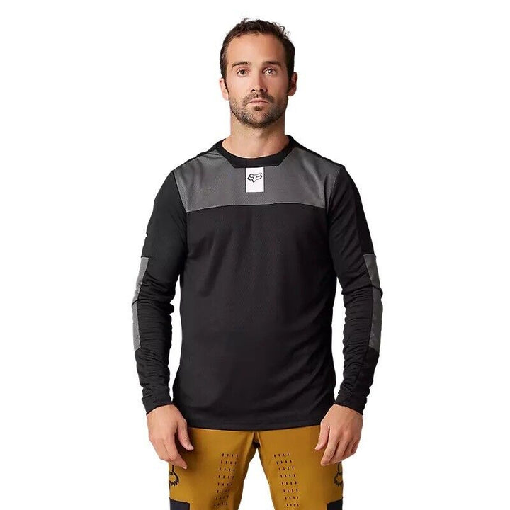 New Fox Racing Defend Long Sleeve Jersey Size: XLarge Black Fox Dealer