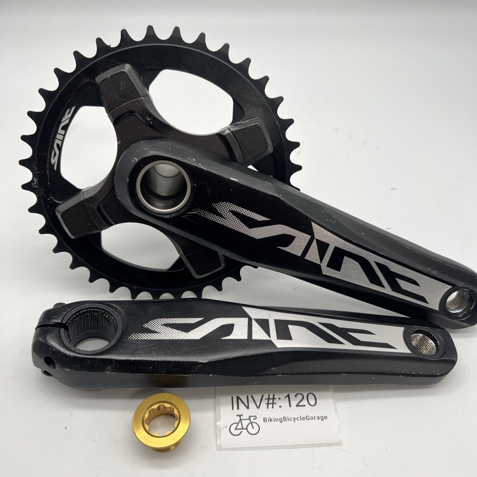 New Take-Off Shimano Saint FC-M820 36T 170mm Downhill MTB Crankset