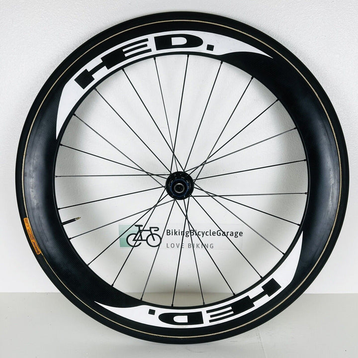 HED Aero Tubular Carbon Wheelset Shimano/Sram 10 Speed Continental Tires 1,930g