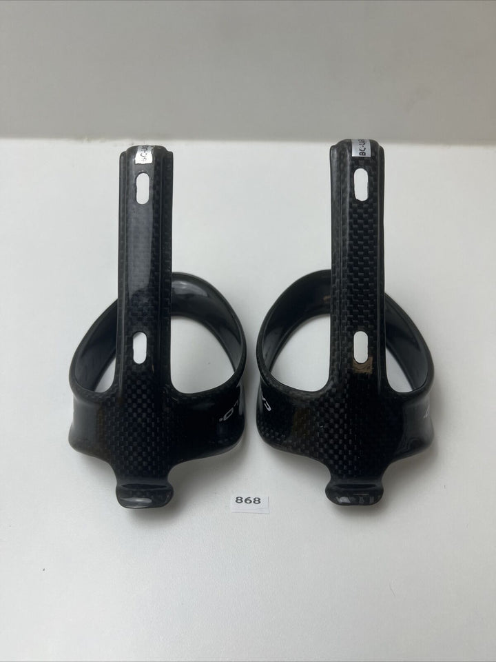 Pair Of Campagnolo  Super Record Carbon Fiber Water Bottle Cages 51g