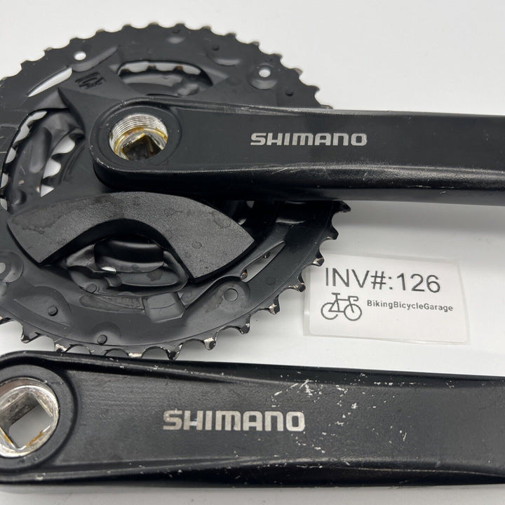 Shimano FC-MT100 2x9 Speed MTB Bike Crankset 40/30/22T 175mm