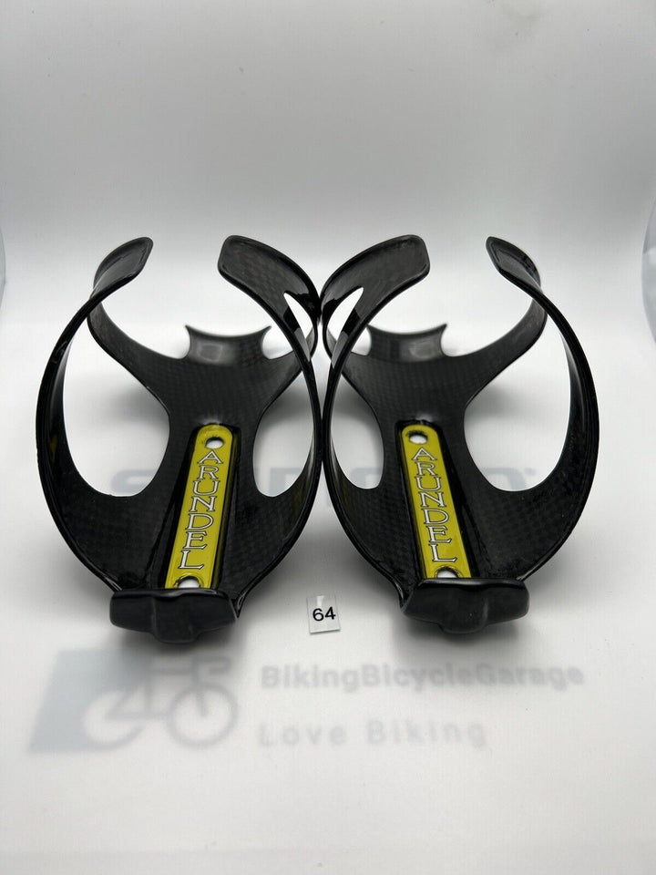 (2) Arundel Dave-O Carbon Bottle Cages 59g