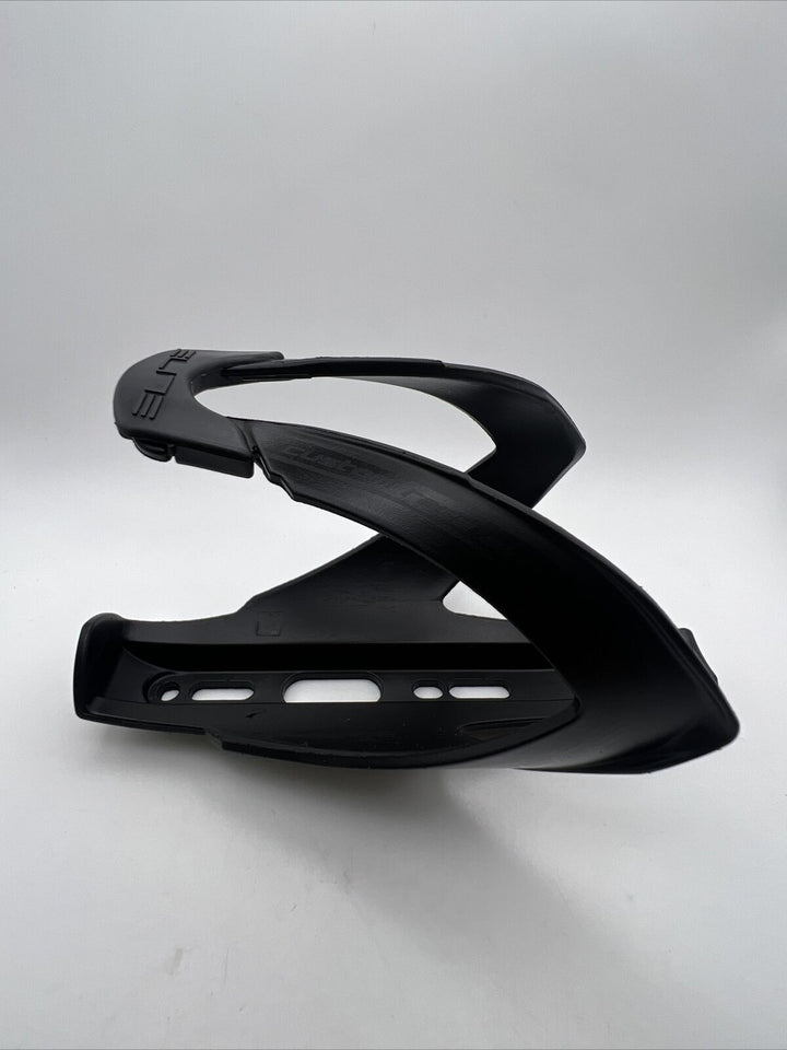 Elite Custom Race Skin Bicycle Water Bottle Cage - Black