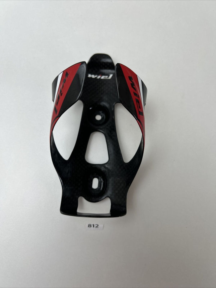 Wiel Black And Red Carbon Bottle Cage