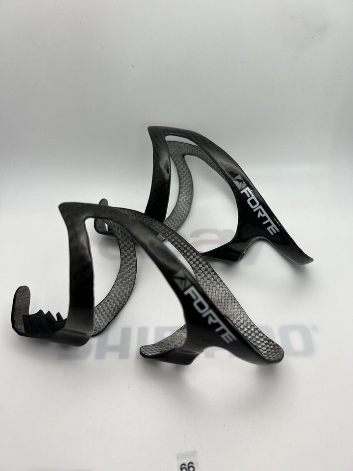 (2) Forte Carbon Fiber Water Bottle Cages 51g