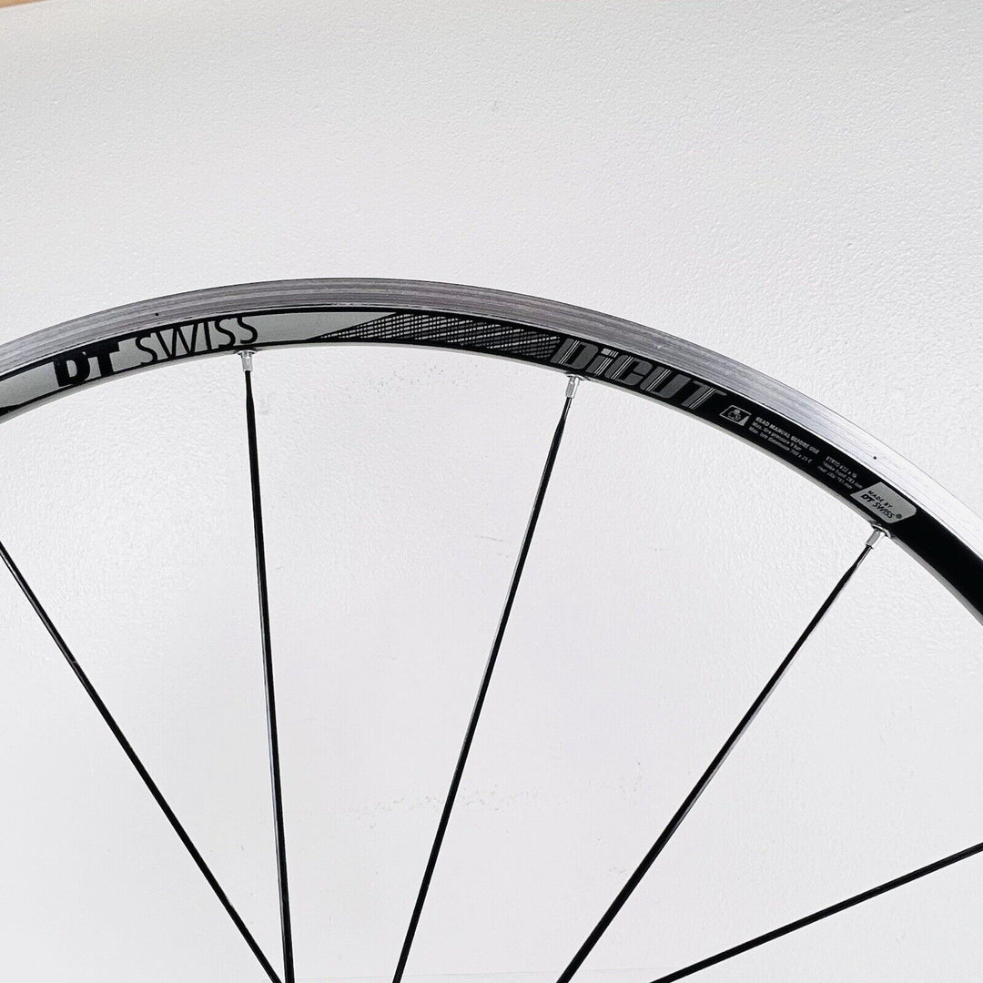 DT Swiss Di Cut Clincher Road Gravel Front Wheel 700c Rim Brake