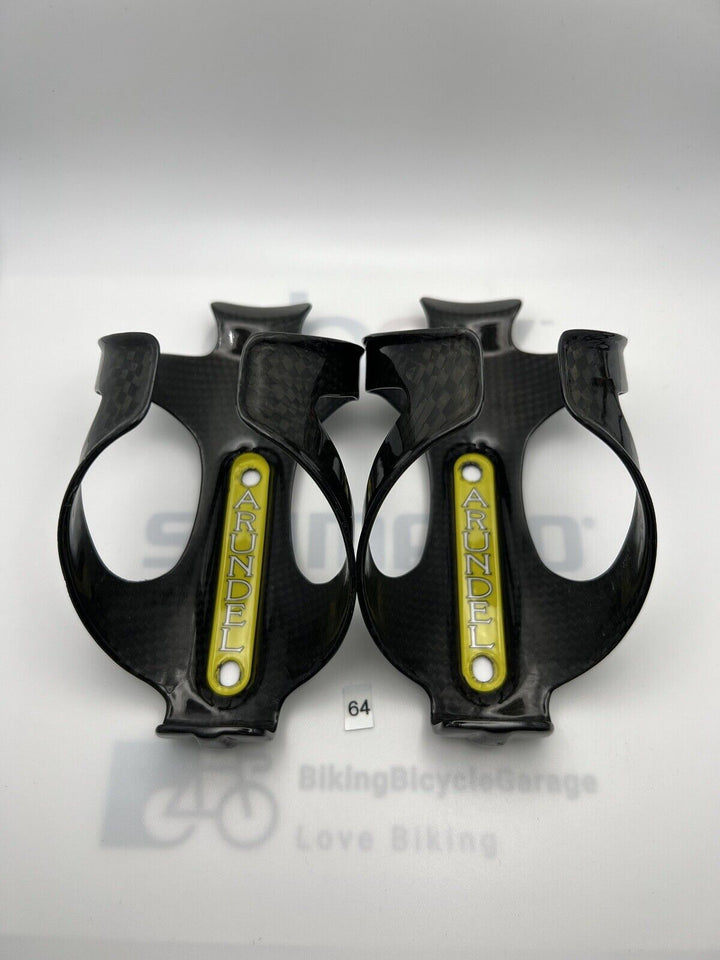 (2) Arundel Dave-O Carbon Bottle Cages 59g