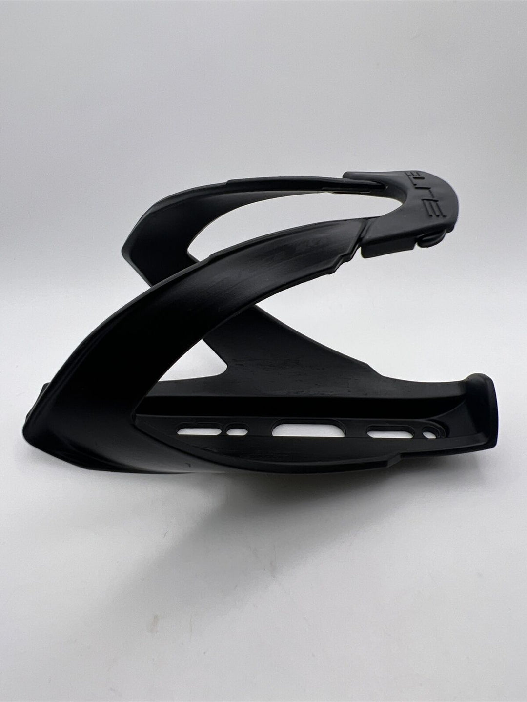 Elite Custom Race Skin Bicycle Water Bottle Cage - Black