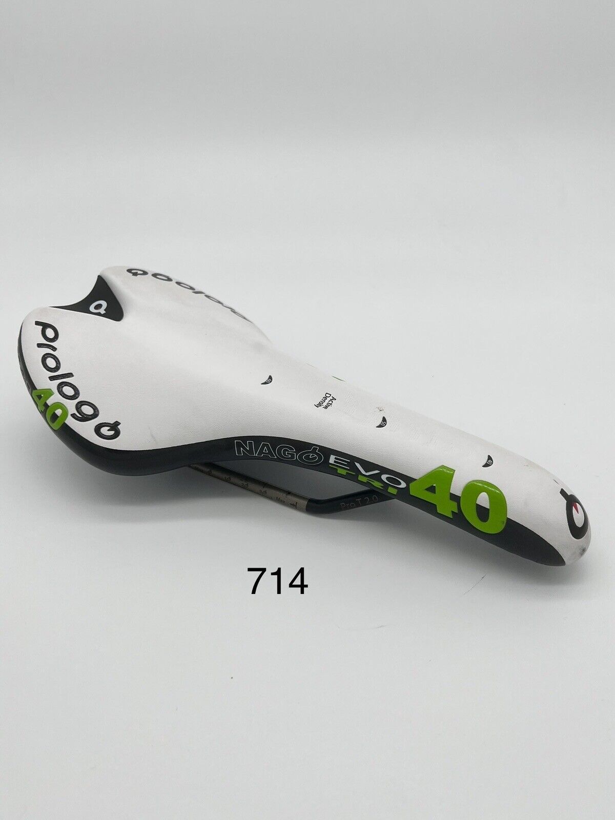 PROLOGO NAGO Evo TRI 40 PRO T 2.0 Rail Black/green/white 136mm