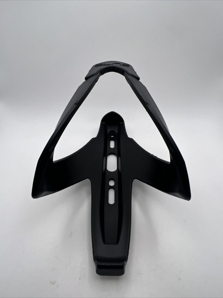 Elite Custom Race Skin Bicycle Water Bottle Cage - Black