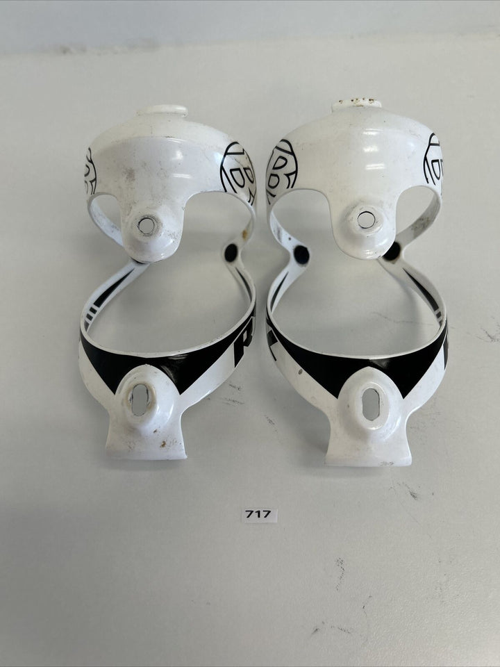 (2) Bontrager RXL Carbon Bottle Cages Glossy White