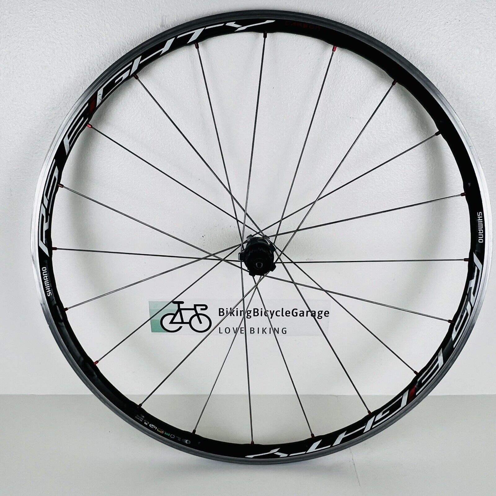 Shimano WH-RS80 Carbon Fiber Wheelset Clincher Rim Brake Shimano/Sram ...