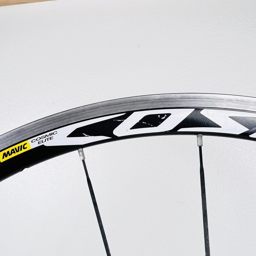 Mavic Cosmic Elite Front Rim Brake Road Bike Wheel Aluminum QR 820g