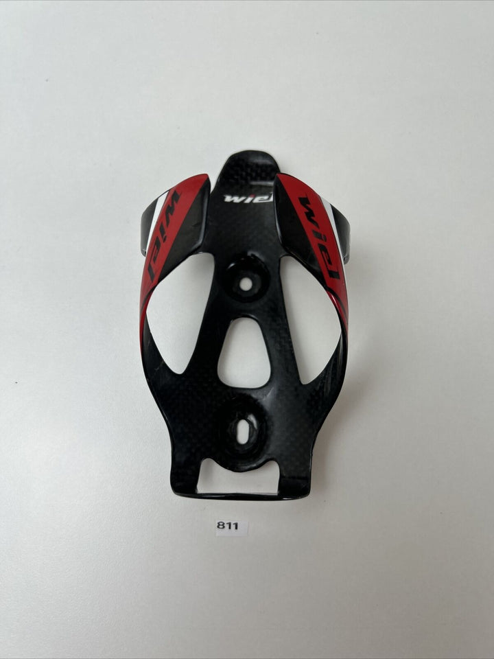 Wiel Black And Red Carbon Bottle Cage