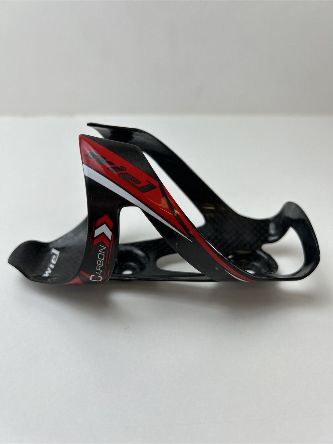 Wiel Black And Red Carbon Bottle Cage