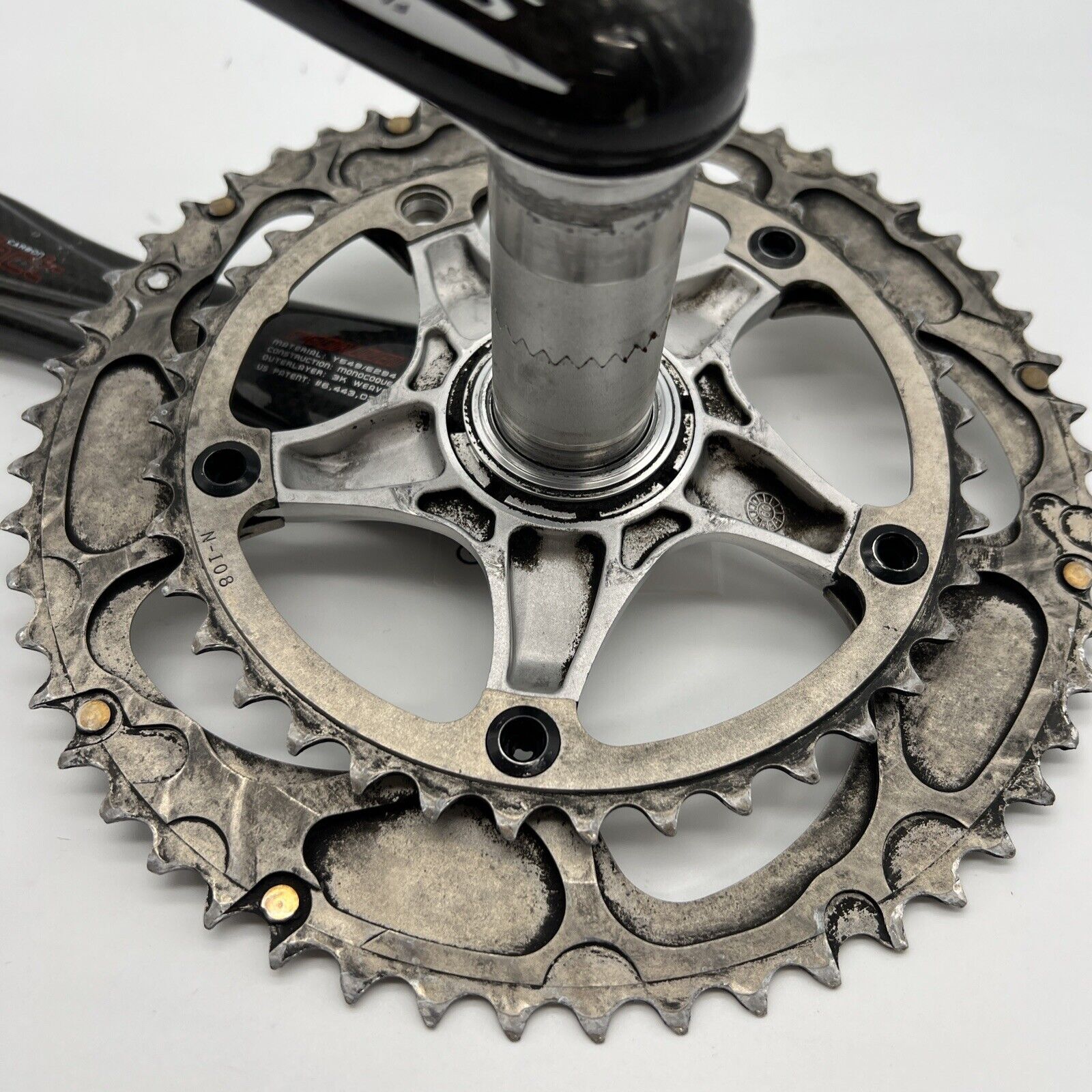 スペシャライズド S-Works FACT Carbon 170mm Specialized S-WORKS Fact Carbon Crankset 175mm VGC 39-53T