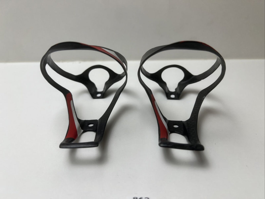 Pair Of No Brand Carbon Water Bottle Cage 42g