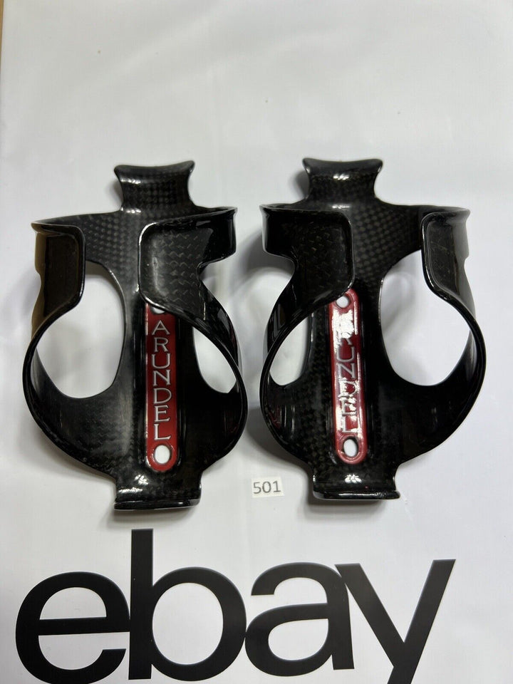 Pair Arundel Dave-O Carbon Bottle Cages 62g