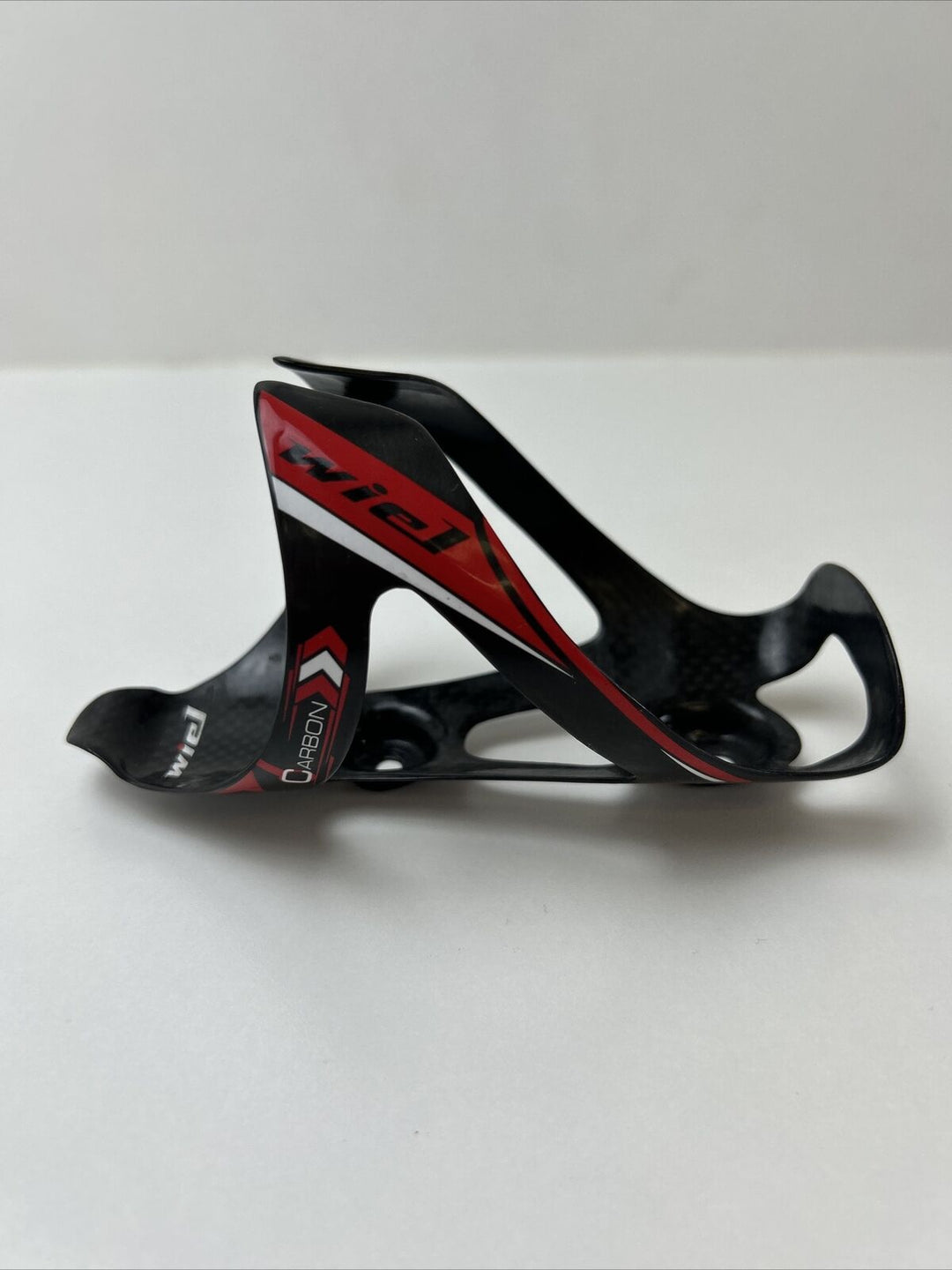 Wiel Black And Red Carbon Bottle Cage