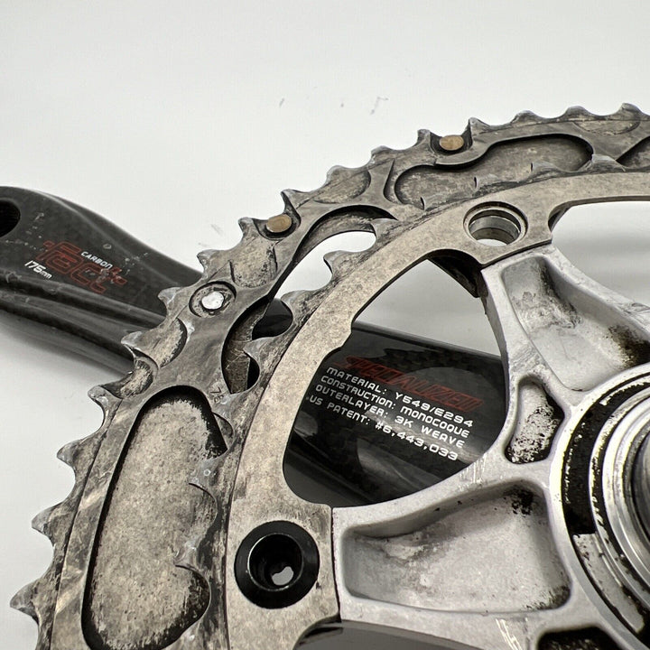 Specialized S-WORKS Fact Carbon Crankset 175mm VGC 39-53T BB30