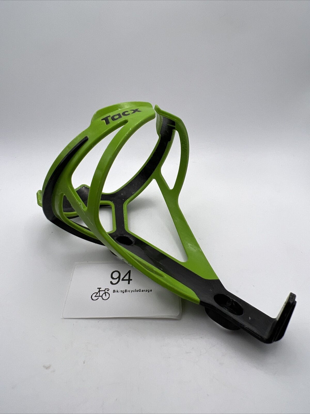 Tacx Deva Bicycle Water Bottle Cage - Black/Green