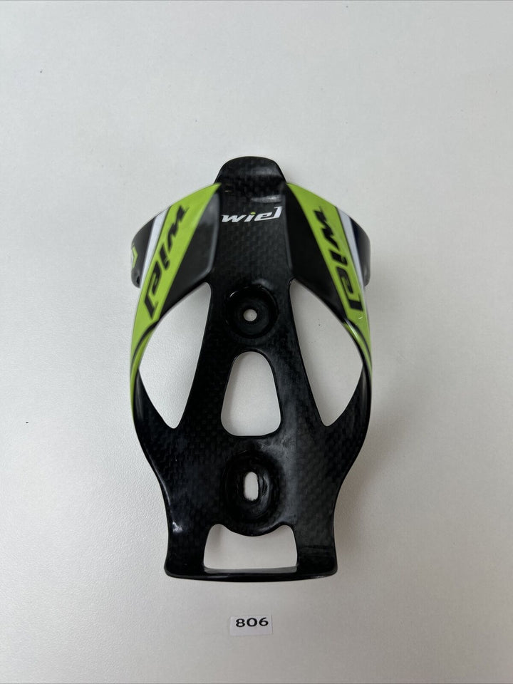 Wiel Black And Green Carbon Bottle Cage